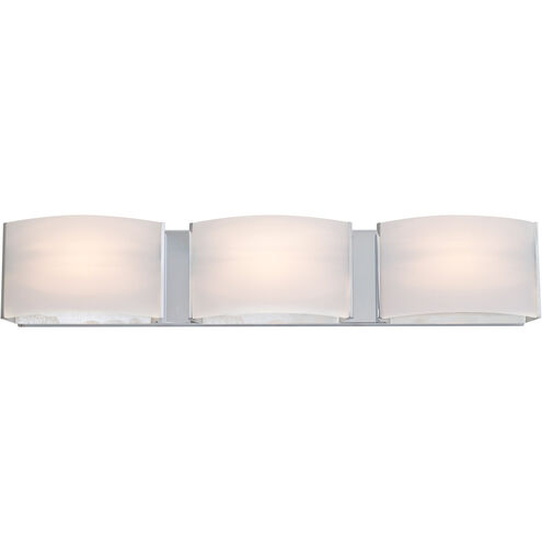 Vanguard 3 Light 23 inch Chrome Vanity Light Wall Light