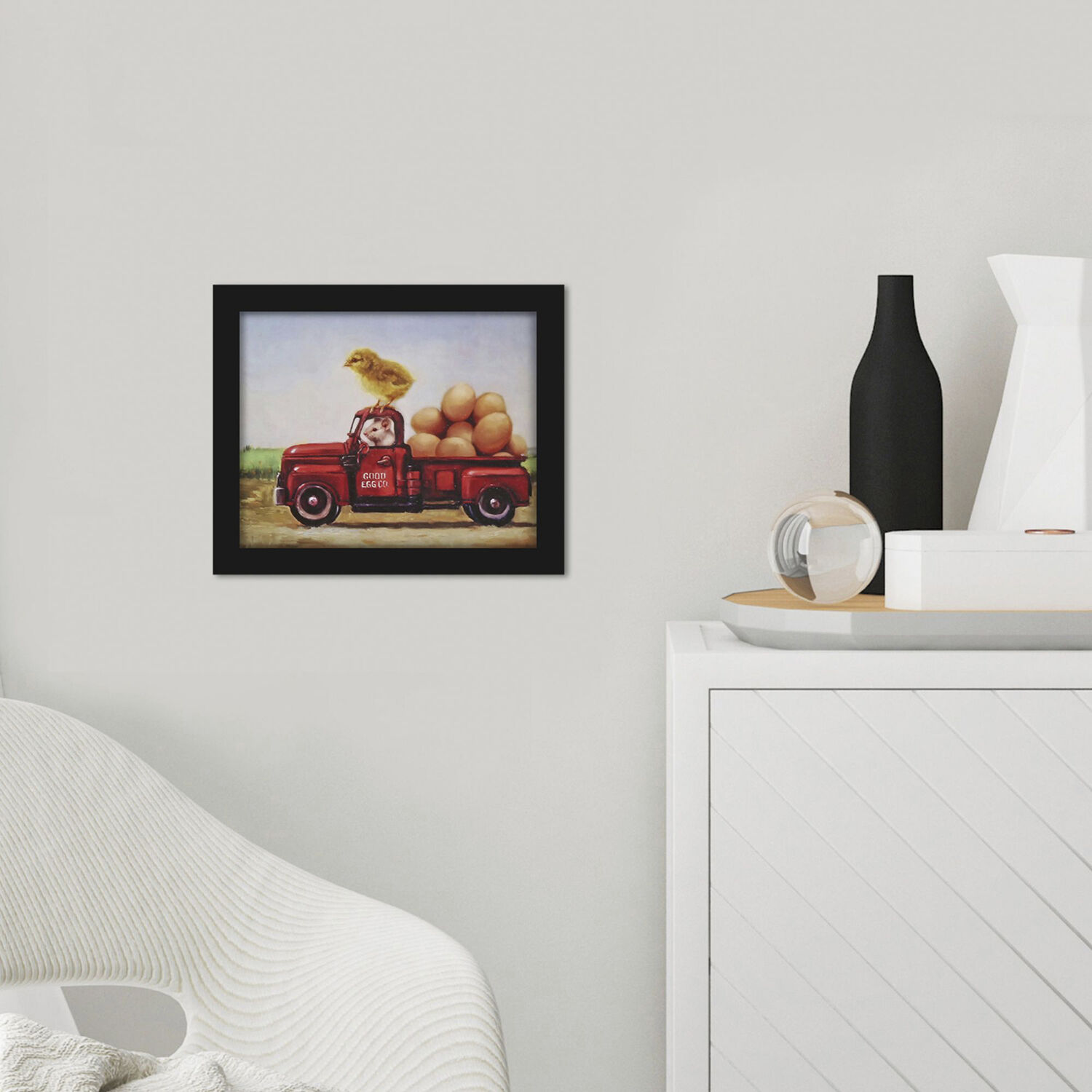 Animals 11 X 9 inch Non-Glass Framed Art, Propac