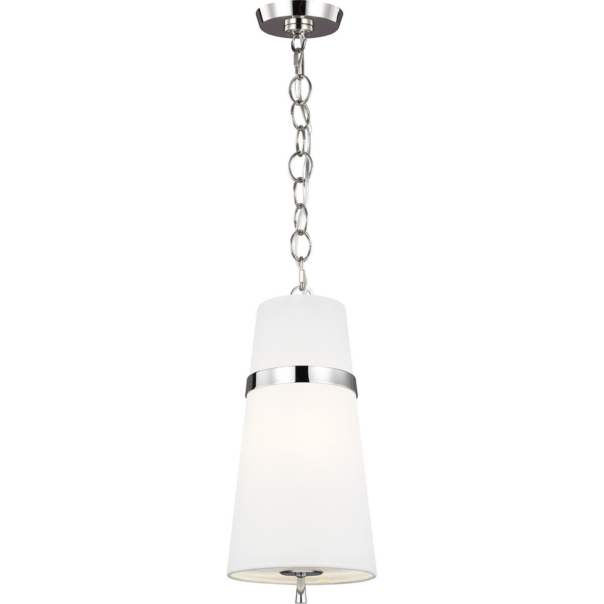 AH by Alexa Hampton Cordtlandt 1 Light 8 inch Polished Nickel Pendant Ceiling Light
