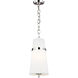 AH by Alexa Hampton Cordtlandt 1 Light 8 inch Polished Nickel Pendant Ceiling Light