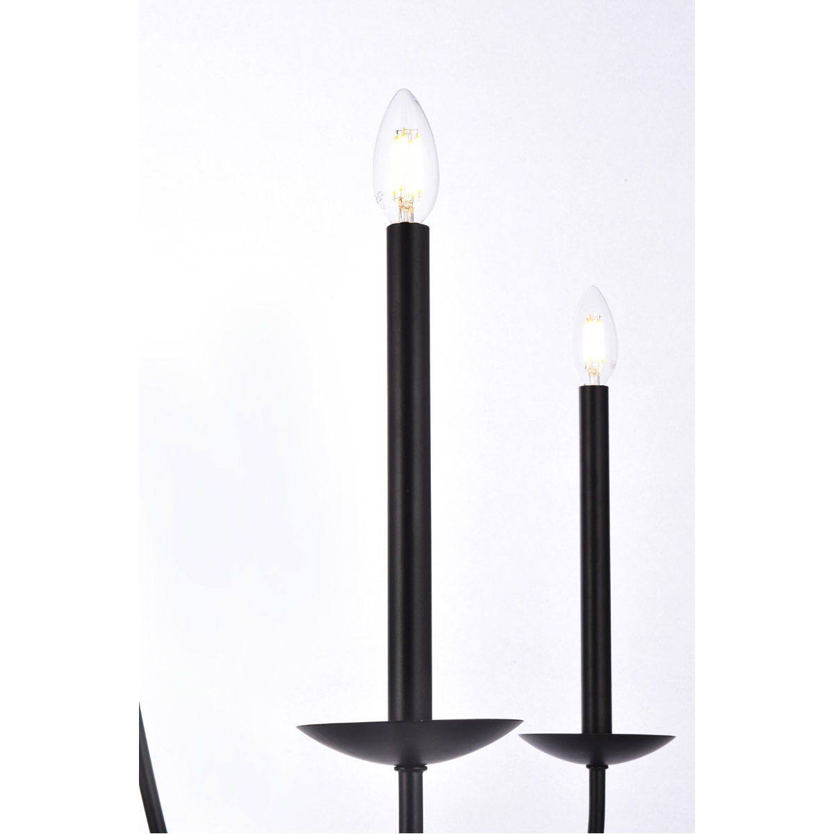 Cohen 6 Light 36 inch Black Chandelier Ceiling Light