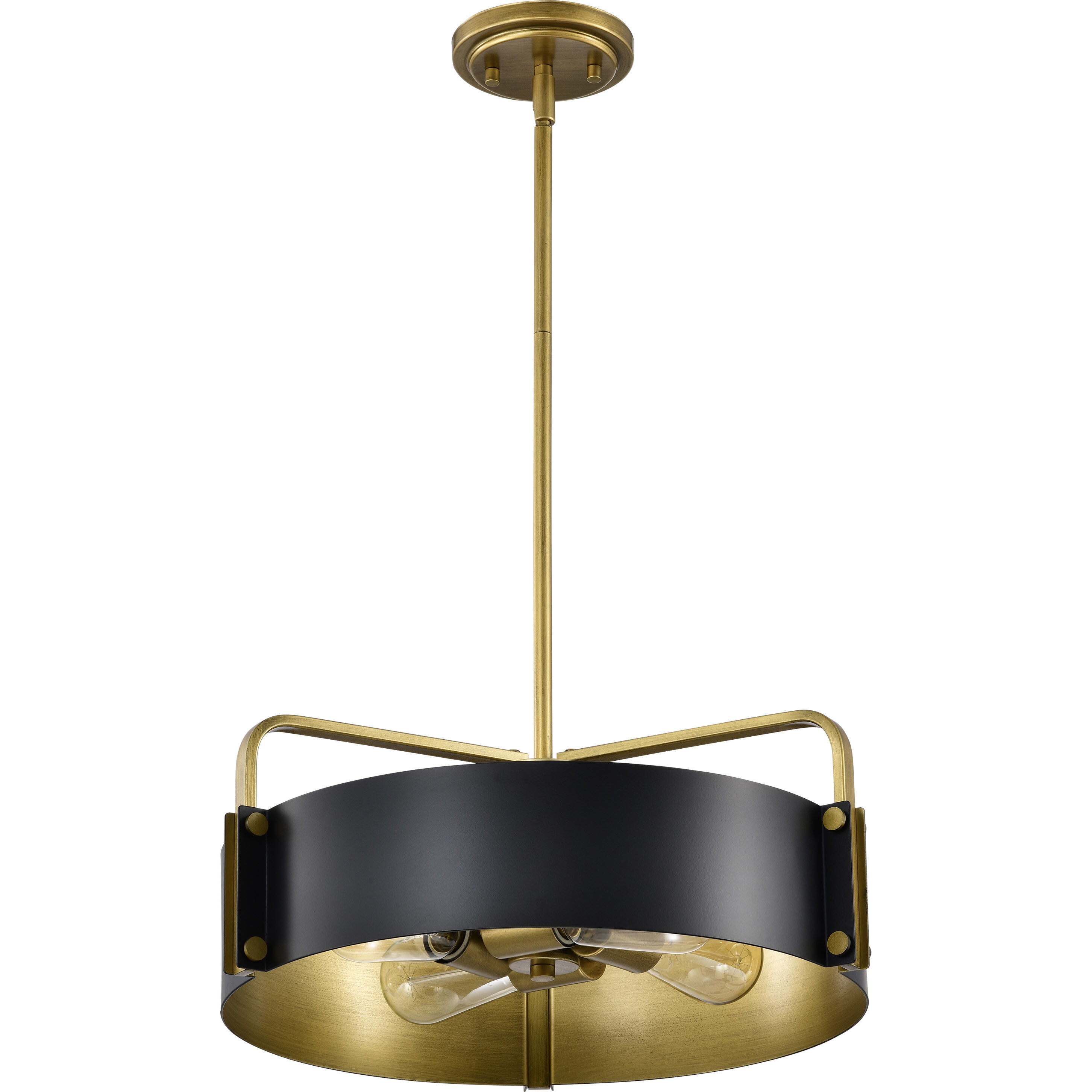 Altos 4 Light 18 inch Matte Black Pendant Ceiling Light