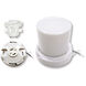 Heartland 1 Light 4.75 inch White Flush Mount Ceiling Light