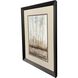 Woodland Shimmer Light Brown and Beige and Gray and Neutral Framed Art