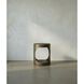 Eclipse 26 X 22 inch Aged Brass Side Table, Round