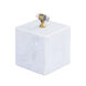 Parina 5.5 X 5.5 inch White with Gold Box