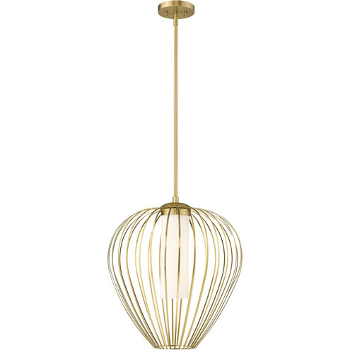Savanti 1 Light 18 inch Modern Gold Pendant Ceiling Light