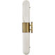 Ibiza LED 24 inch Heritage Brass Bath Light Wall Light