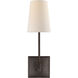 Chapman & Myers Venini 1 Light 4.75 inch Bronze Single Sconce Wall Light