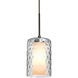 Esa 1 Light Bronze Pendant Ceiling Light