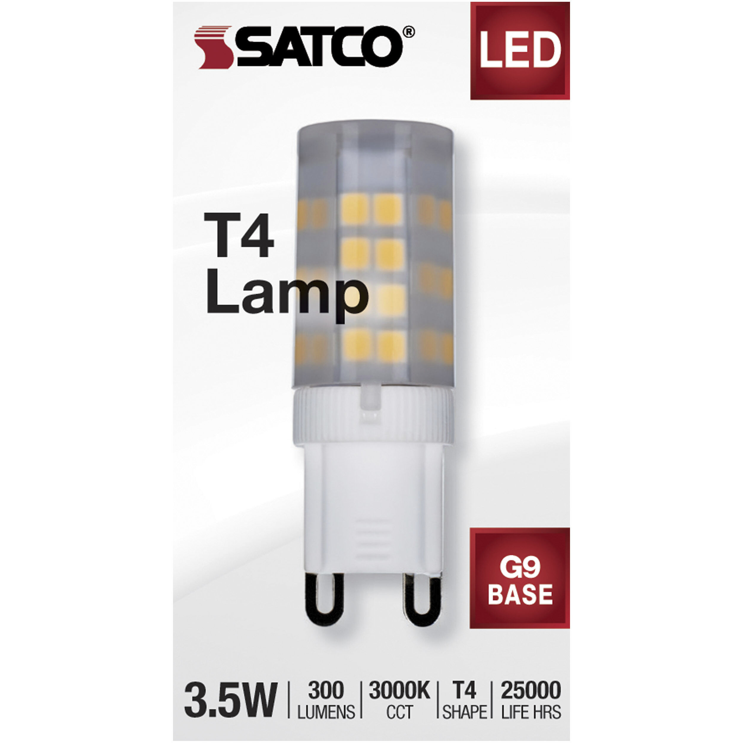 Lumos LED JCD LED G9 Double Loop 3.5 watt 3000K Mini and Pin-Based LED