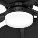 Tropic View 52 inch Matte Black Outdoor Ceiling Fan