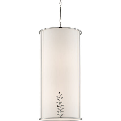 Driscoll 8 Light 18 inch Polished Nickel Chandelier Ceiling Light