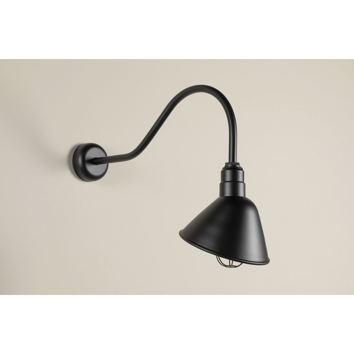 San Bruno 1 Light 11.69 inch Matte Black Wall Sconce Wall Light, RLM Essentials