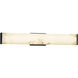 Lumenaria 28.5 inch Matte Black Vanity Light Wall Light