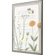 Ephemeral Green and Blue and Multi and Orange Framed Art