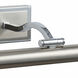 Yvonne 30 watt 24 inch Satin Chrome Picture Light Wall Light