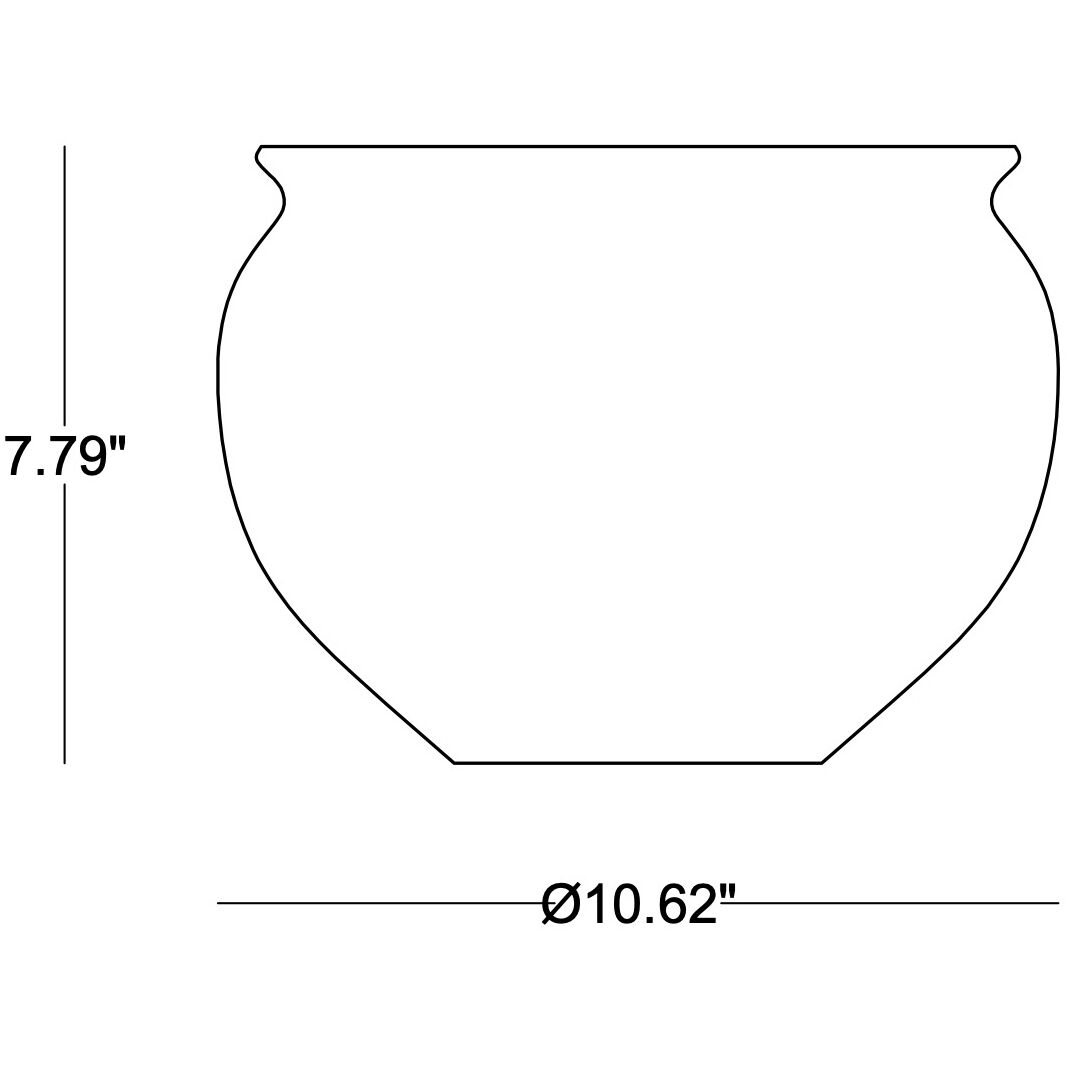 Adele 7.75 X 4.25 inch Vase