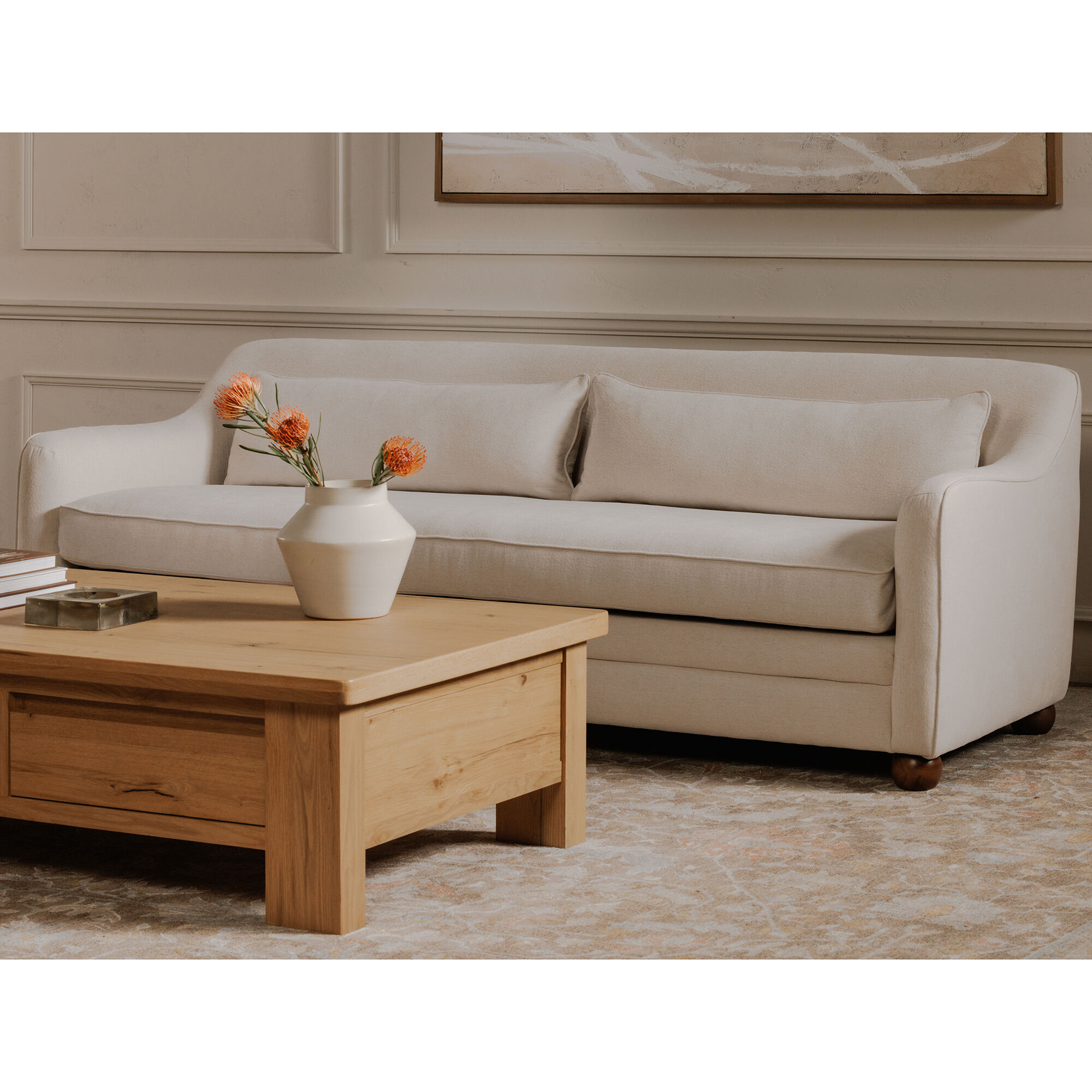 Amira Beige Sofa