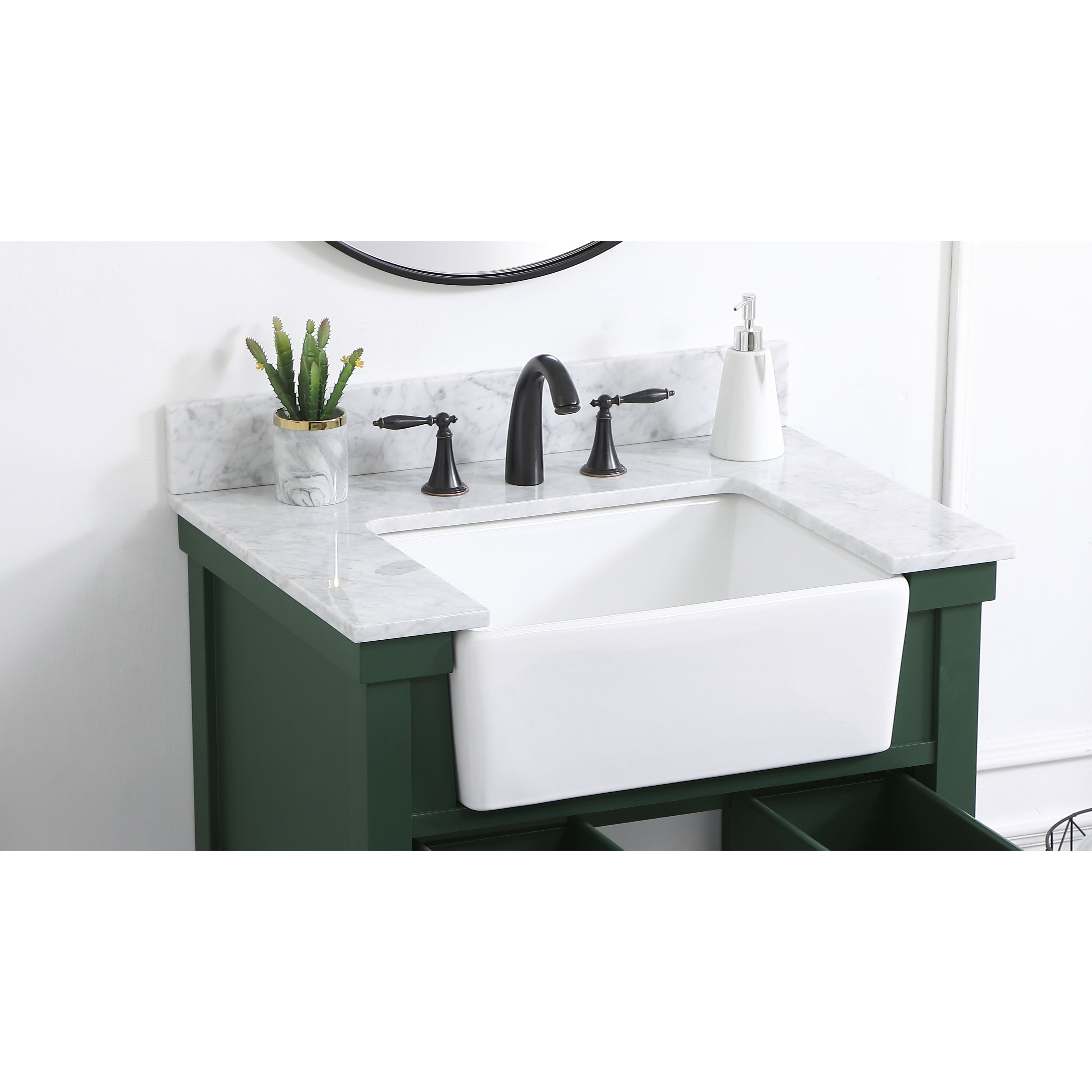 Backsplash 24 X 1 X 4 inch Carrara White Bathroom Vanity Backsplash