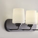 Windom 3 Light 18 inch Bronze Wall Bath Fixture Wall Light in Burnt Sienna