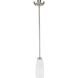 Wisten 1 Light 4 inch Brushed Nickel Mini-Pendant Ceiling Light