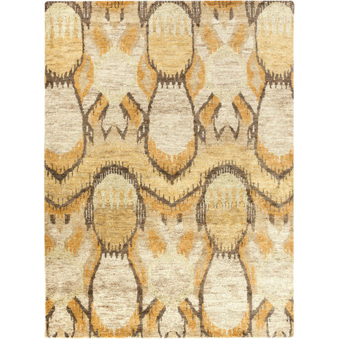 Scarborough 132 X 96 inch Bright Yellow, Khaki, Camel, Wheat, Tan, Mustard Rug
