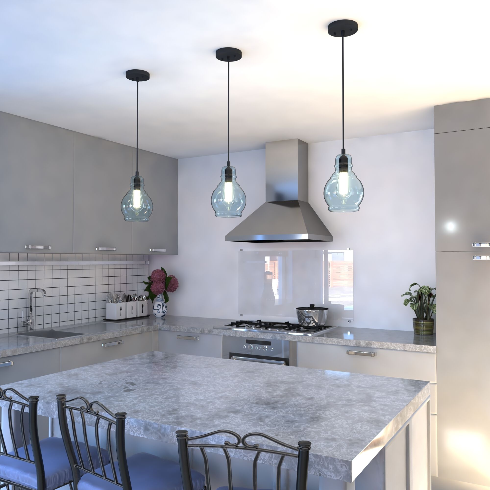 Millie LED 6.25 inch Oil Rubbed Bronze Mini Pendant Ceiling Light