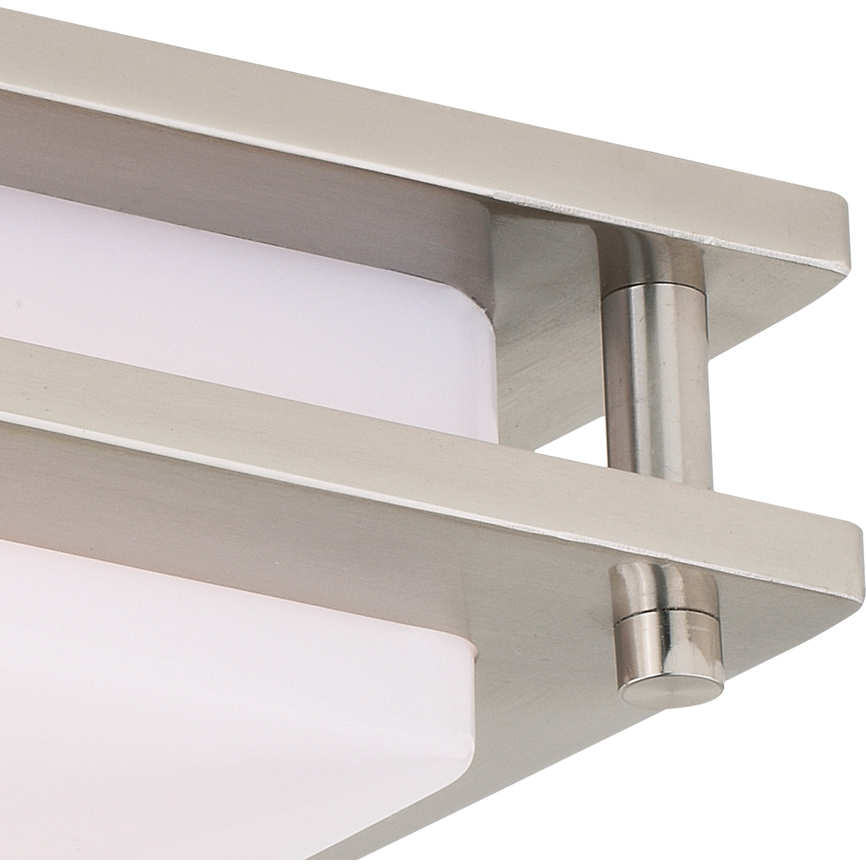 Horizon LED 12 inch Satin Nickel Flush Mount Ceiling Light