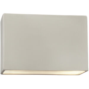 Ambiance Collection LED 6 inch Hammered Brass Outdoor Wall Sconce