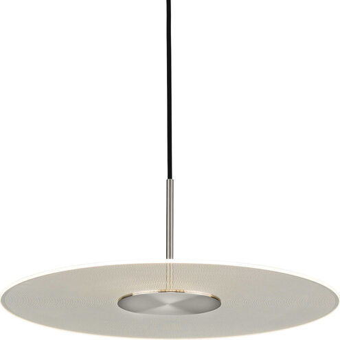 Spoke LED LED 18 inch Brushed Nickel Pendant Ceiling Light, Progress LED