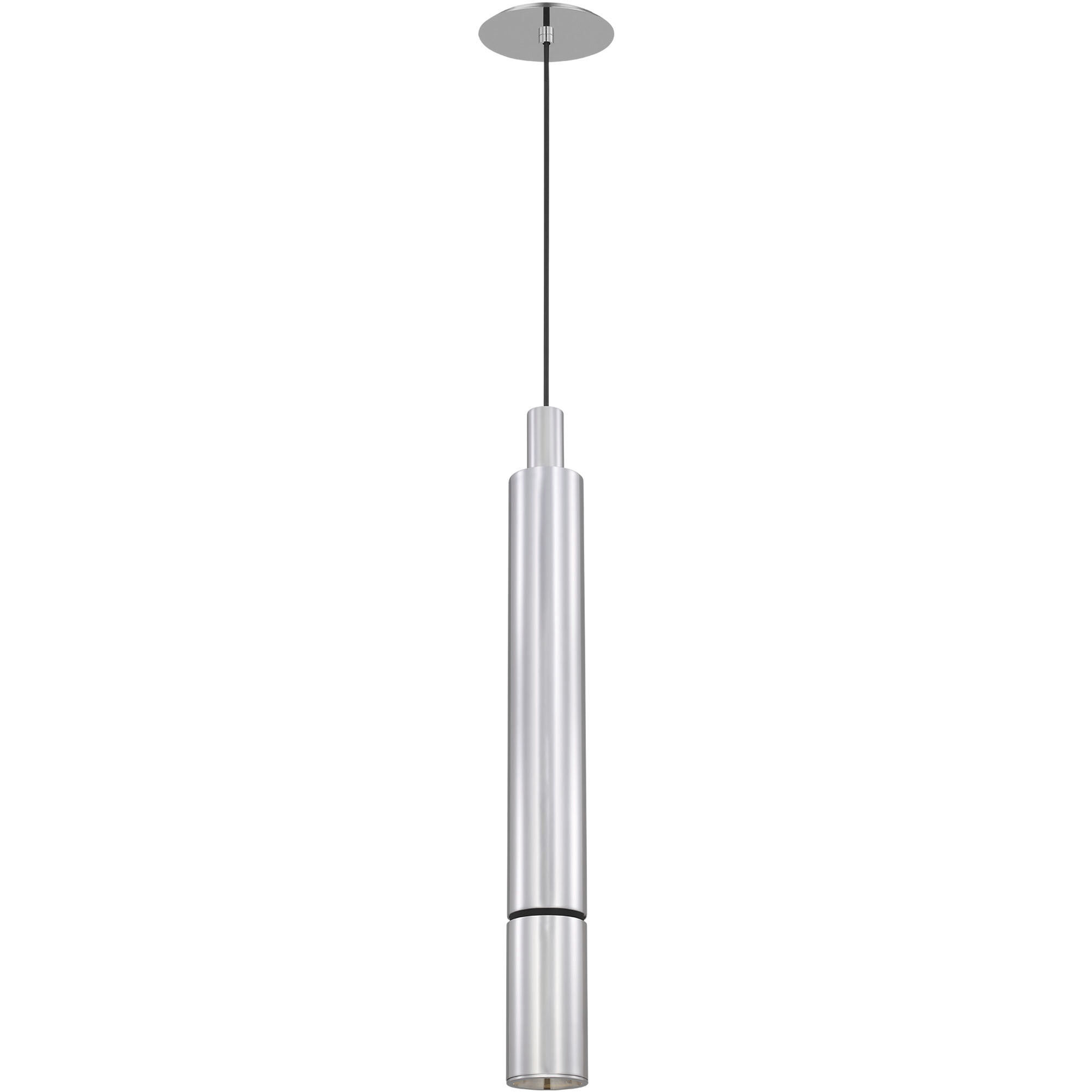 Mick De Giulio Sottile LED 3 inch Polished Stainless Steel Line-Voltage Pendant Ceiling Light