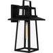 Devonport 1 Light 19 inch Matte Black Outdoor Wall Lantern