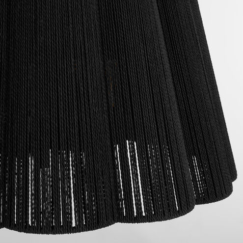 Anton 8 Light 32 inch Matte Black Pendant Ceiling Light