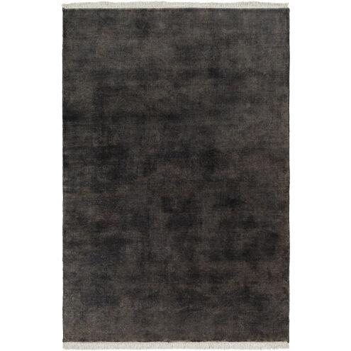 Evergreen 96 X 96 inch Black Handmade Rug in 8 Ft Round