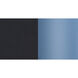 Daylon 1 Light 12.63 inch Matte Blue and Black Pendant Ceiling Light
