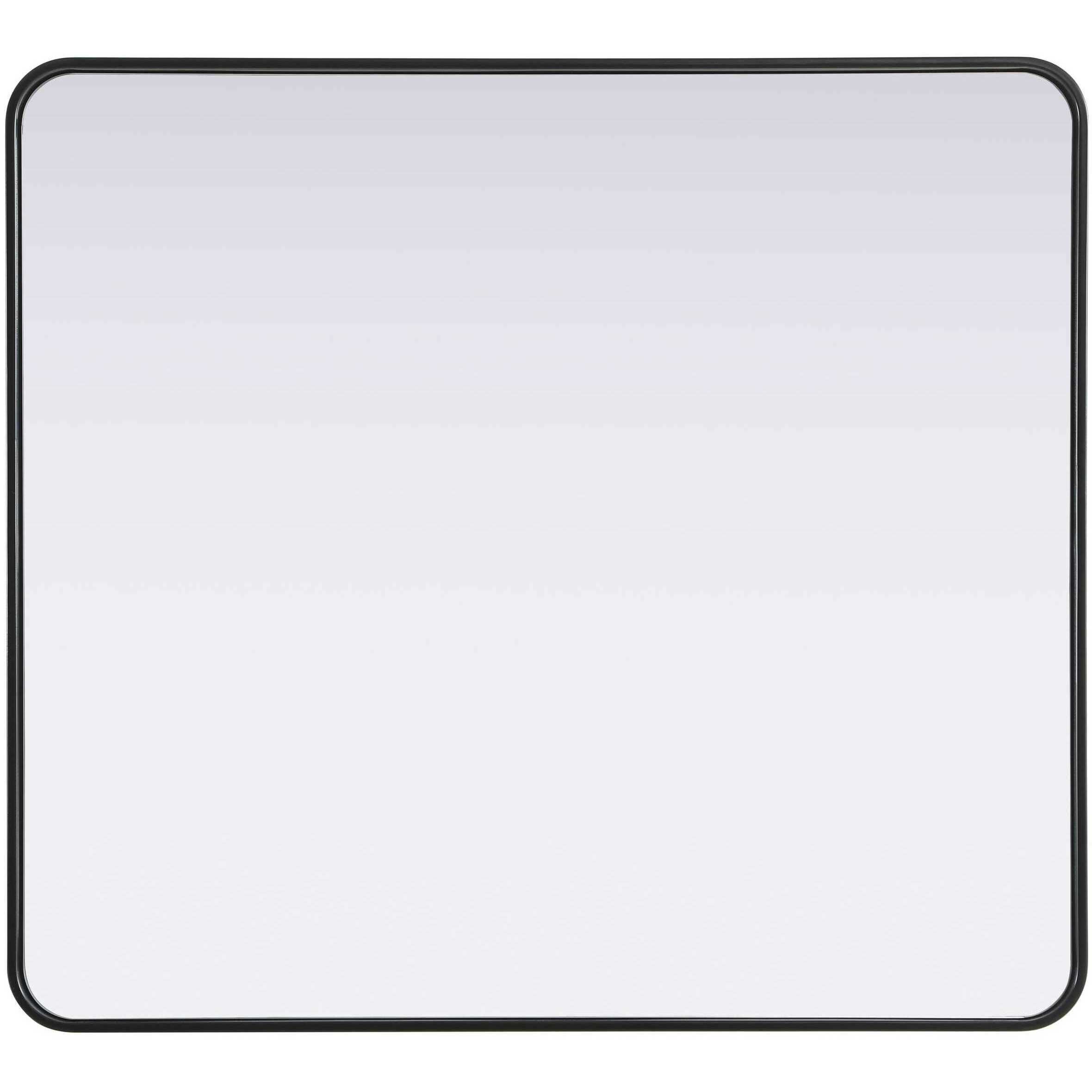 Remy 40 X 36 inch Black Mirror