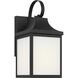 Saybrook Outdoor Wall Fixture in Textured Black