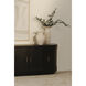 Nicola 71 inch Black Media Cabinet
