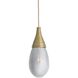 Giselle 1 Light 5 inch Antique Brass Pendant Ceiling Light