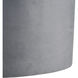 Linder 17.25 inch Gray Storage Ottoman