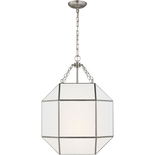 Suzanne Kasler Morrison 3 Light 18.5 inch Brushed Nickel Pendant Ceiling Light