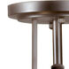 Signature 2 Light 15 inch Antique Bronze Semi Flush Mount Ceiling Light