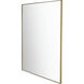 Kye 40 X 40 inch Gold Accent Mirror