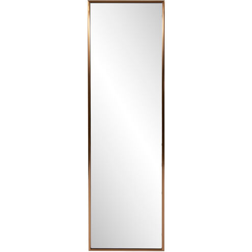 Yorkville 60 X 18 inch Brushed Brass Mirror