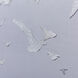 Seagull Flurry White with Silver Foil Wall Art