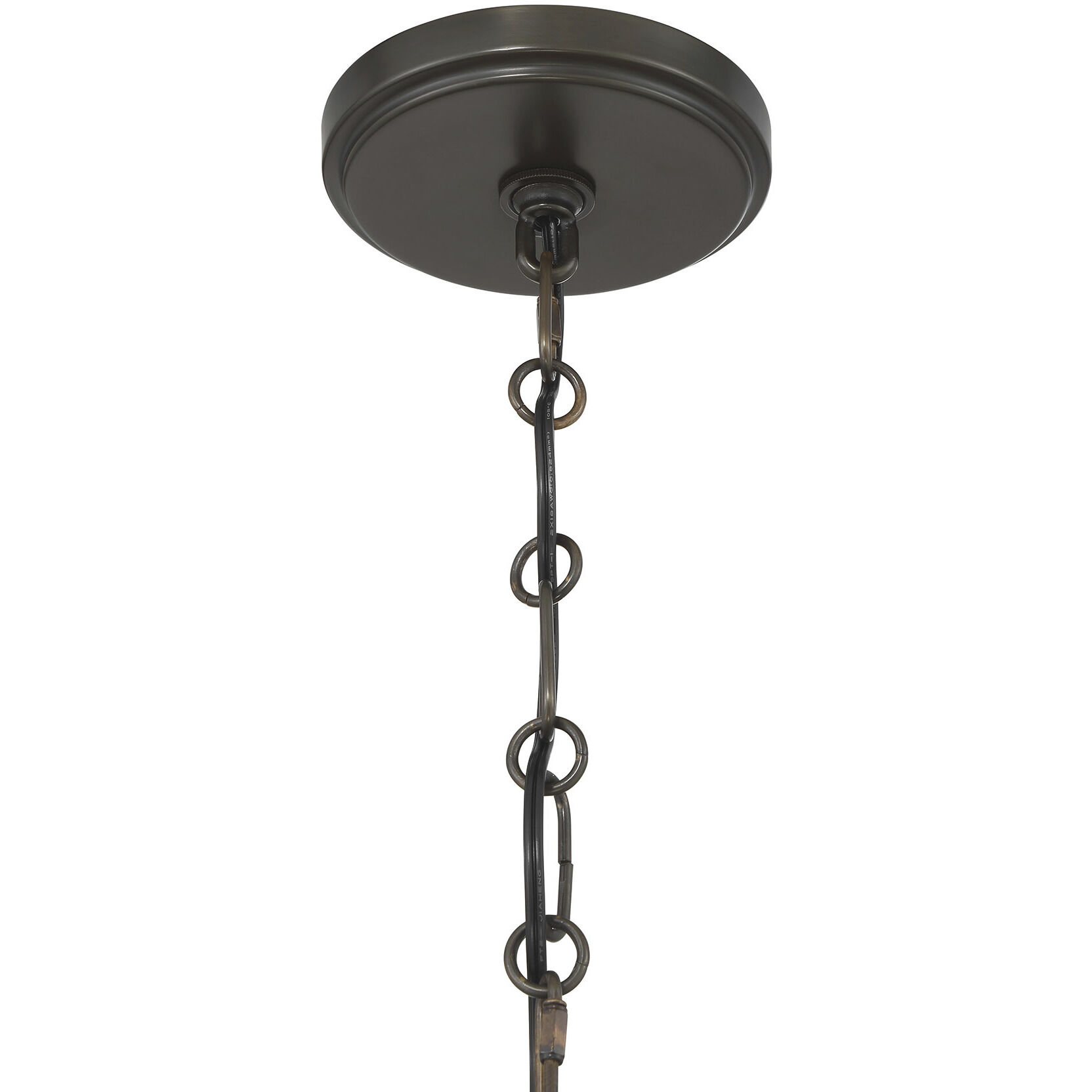 Andover 4 Light 20 inch Mediterranean Bronze and Riviera Brass Chandelier Ceiling Light