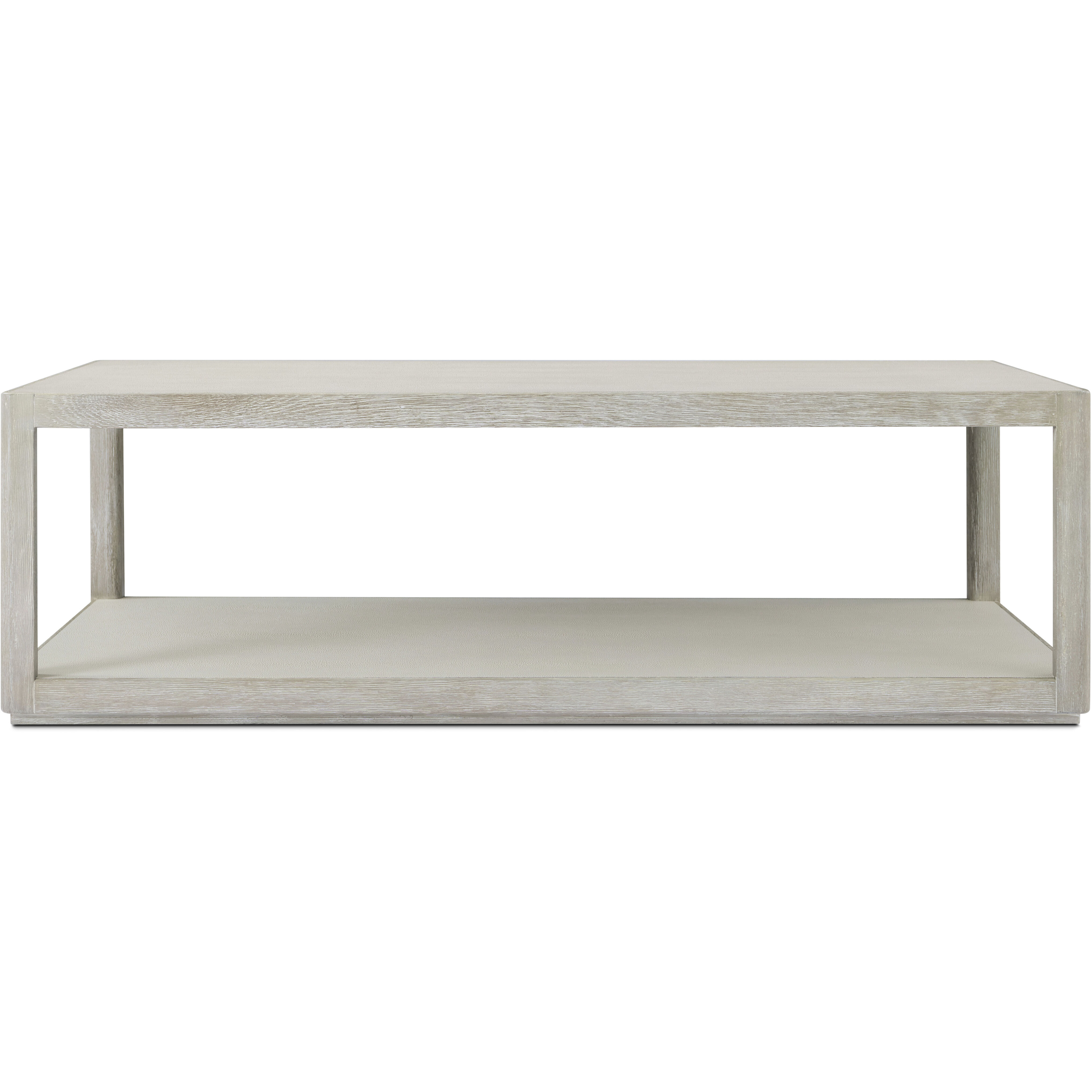 Maxwell 55 X 32 inch Cashmere Cocktail Table, Wooden