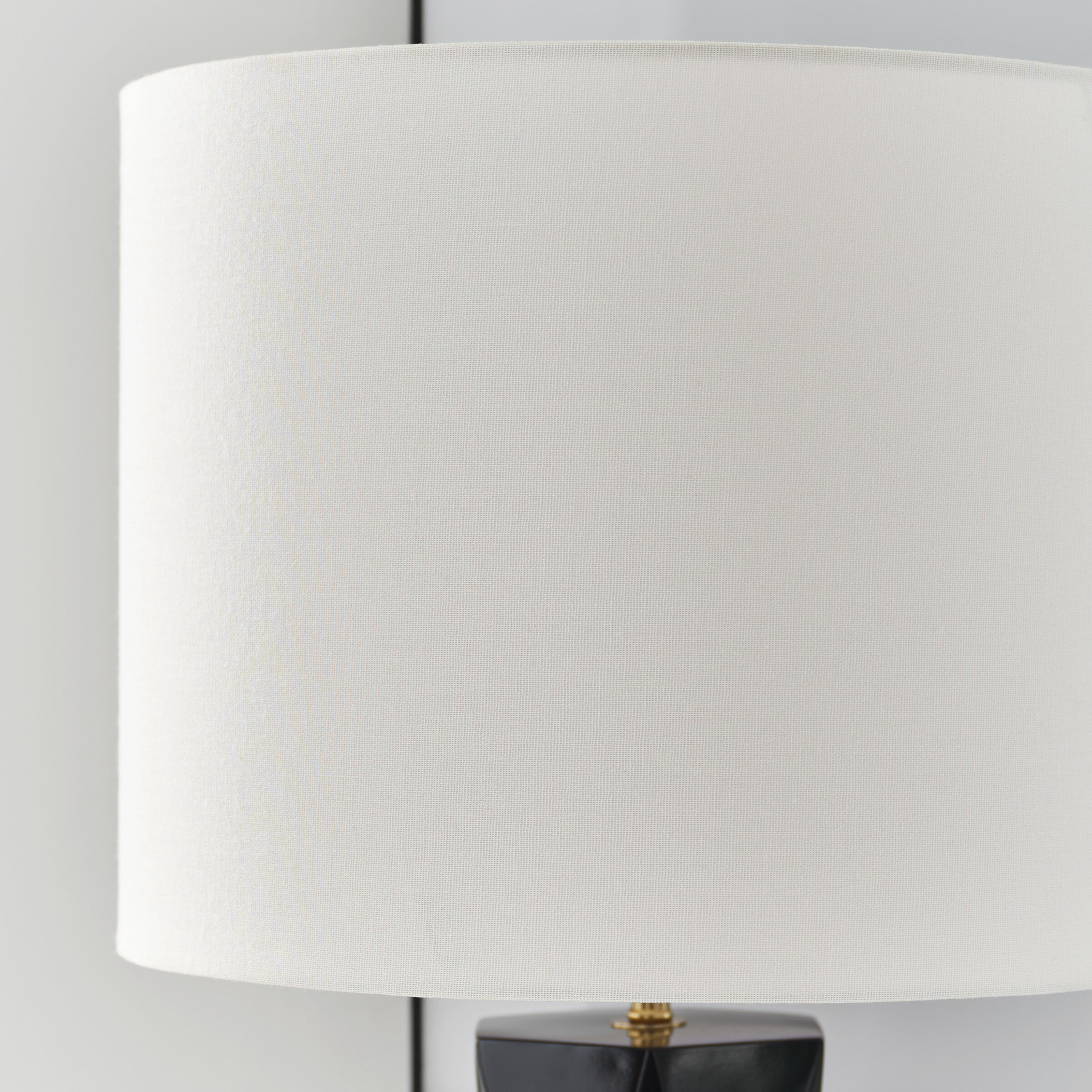 Drew & Jonathan Fernwood 26.5 inch 9.00 watt Gloss Black Table Lamp Portable Light