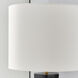 Drew & Jonathan Fernwood 26.5 inch 9.00 watt Gloss Black Table Lamp Portable Light